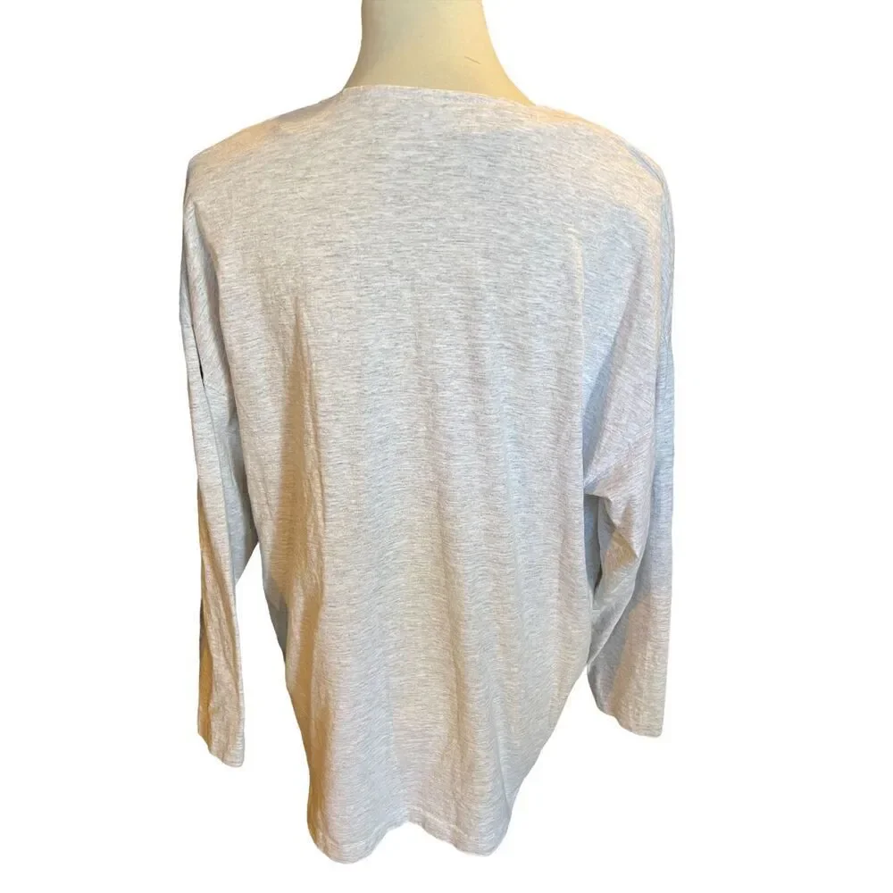 SHoK 80’s Light Gray Button Front Tribal Design Cardigan Jacket/Blazer Size XL-V